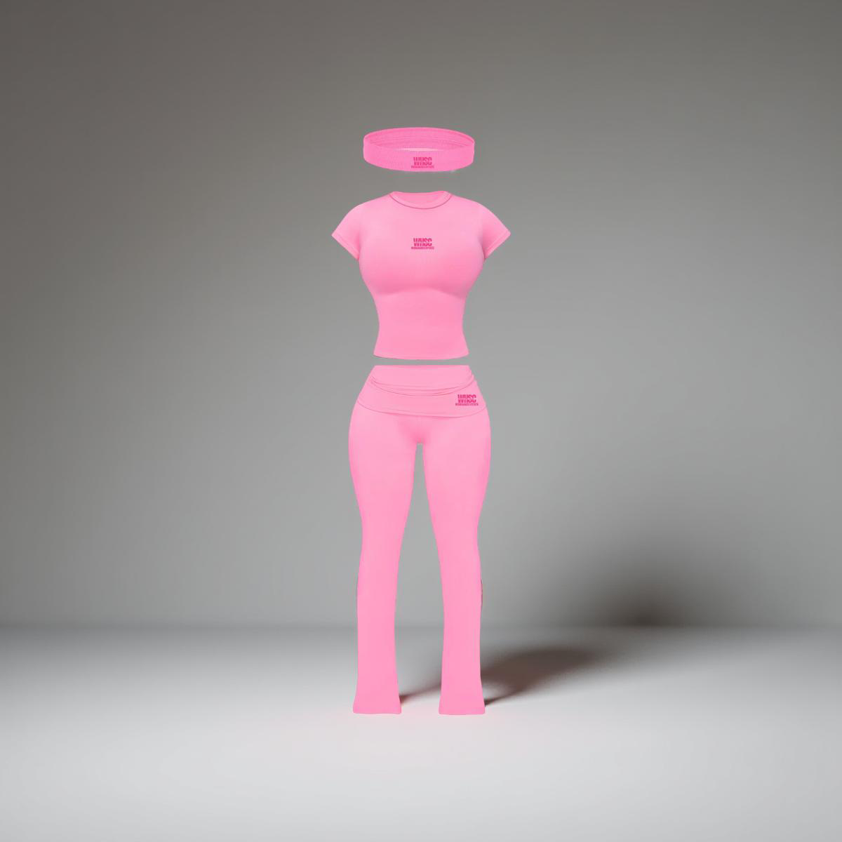 3.0 ATHLEISURE SET {PINK}